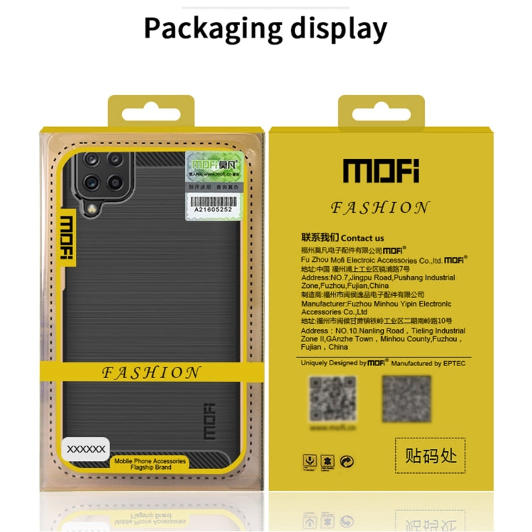 MOFI Gentleness Series Brushed Texture Carbon Fiber Soft TPU Case, For Samsung Galaxy A22 4G, For Nokia G10 / G20 / 6.3, For Google Pixel 6