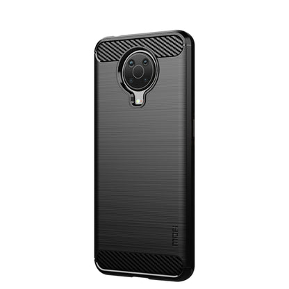 MOFI Gentleness Series Brushed Texture Carbon Fiber Soft TPU Case, For Samsung Galaxy A22 4G, For Nokia G10 / G20 / 6.3, For Google Pixel 6
