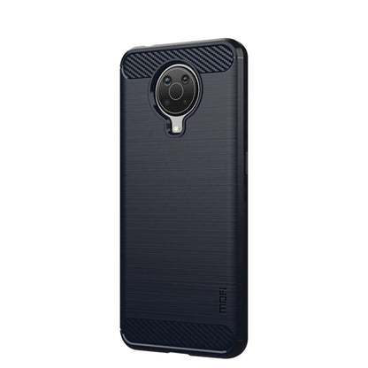 MOFI Gentleness Series Brushed Texture Carbon Fiber Soft TPU Case, For Samsung Galaxy A22 4G, For Nokia G10 / G20 / 6.3, For Google Pixel 6