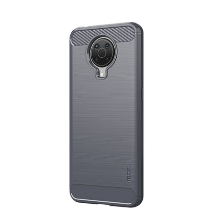 MOFI Gentleness Series Brushed Texture Carbon Fiber Soft TPU Case, For Samsung Galaxy A22 4G, For Nokia G10 / G20 / 6.3, For Google Pixel 6