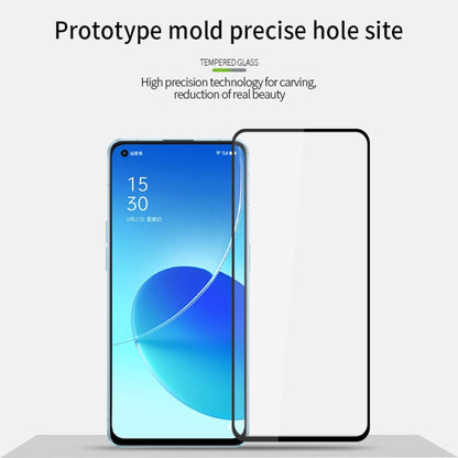 Tempered glass screen protector film with full-screen coverage