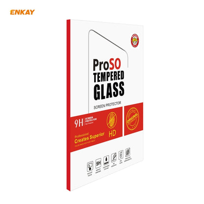 For Amazon Fire HD 10 / HD 10 Plus 2021 ENKAY Hat-Prince 0.33mm 9H Surface Hardness 2.5D Explosion-proof Tempered Glass Protector Film, 1 PCS, 2 PCS