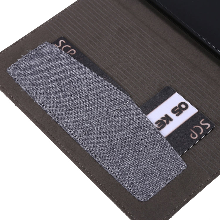 Horizontal Flip TPU + Fabric PU Leather Protective Case with Name Card Clip, For  Amazon Kindle Fire HD 10 2021