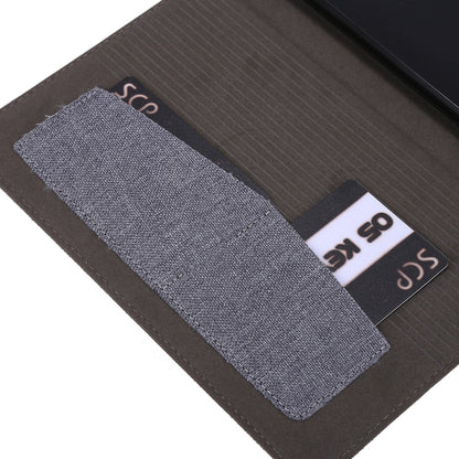 Horizontal Flip TPU + Fabric PU Leather Protective Case with Name Card Clip, For  Amazon Kindle Fire HD 10 2021