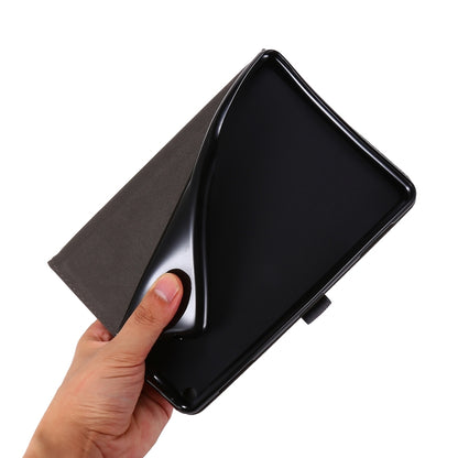 Horizontal Flip TPU + Fabric PU Leather Protective Case with Name Card Clip, For  Amazon Kindle Fire HD 10 2021