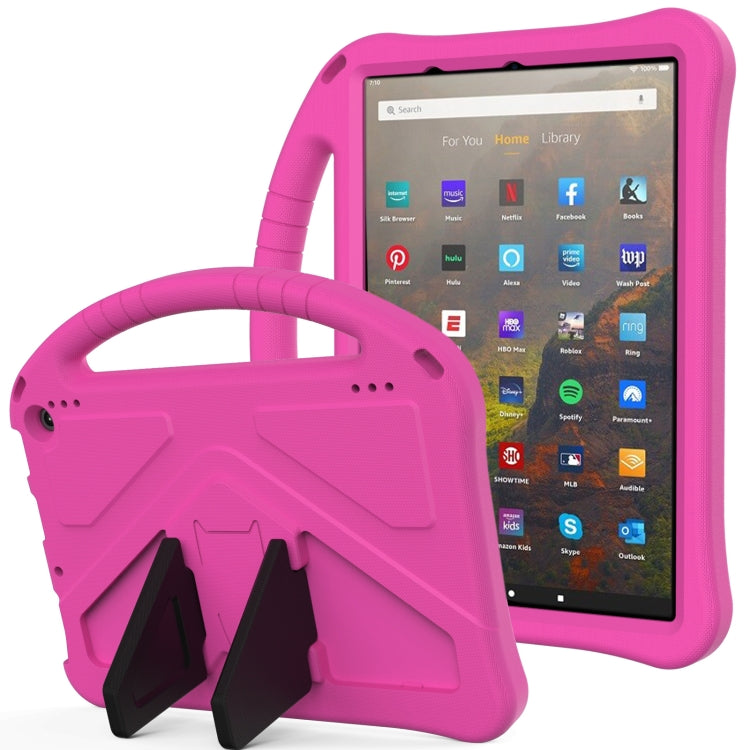 EVA Flat Anti Falling Protective Case Shell with Holder, For Amazon Kindle Fire HD 10 2021