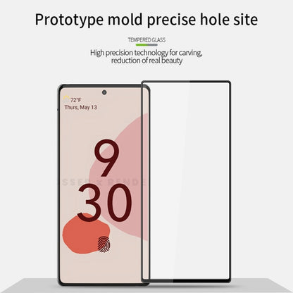 PINWUYO 9H 3D Curved Full Screen Explosion-proof Tempered Glass Film, For Google Pixel 6, For Samsung Galaxy A03s 164mm