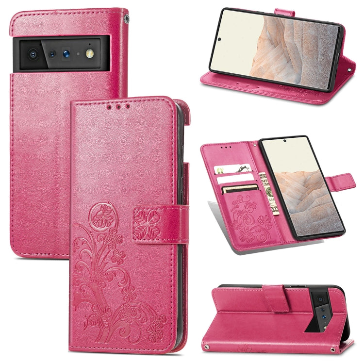 Four-leaf Clasp Embossed Buckle Mobile Phone Protection Leather Case with Lanyard & Card Slot & Wallet & Bracket Function, For OPPO A94 5G / F19 Pro+ 5G / Reno5 Z, For Motorola Moto G Power 2021, For OPPO A54 5G, For OPPO Realme C21                    ...