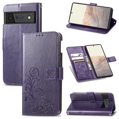 Four-leaf Clasp Embossed Buckle Mobile Phone Protection Leather Case with Lanyard & Card Slot & Wallet & Bracket Function, For OPPO A94 5G / F19 Pro+ 5G / Reno5 Z, For Motorola Moto G Power 2021, For OPPO A54 5G, For OPPO Realme C21                    ...