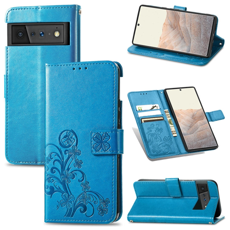 Four-leaf Clasp Embossed Buckle Mobile Phone Protection Leather Case with Lanyard & Card Slot & Wallet & Bracket Function, For OPPO A94 5G / F19 Pro+ 5G / Reno5 Z, For Motorola Moto G Power 2021, For OPPO A54 5G, For OPPO Realme C21                    ...