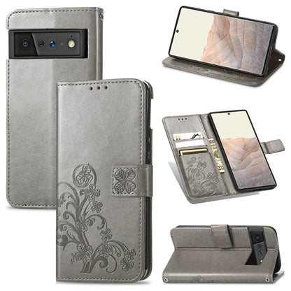 Four-leaf Clasp Embossed Buckle Mobile Phone Protection Leather Case with Lanyard & Card Slot & Wallet & Bracket Function, For OPPO A94 5G / F19 Pro+ 5G / Reno5 Z, For Motorola Moto G Power 2021, For OPPO A54 5G, For OPPO Realme C21                    ...