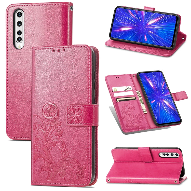 Four-leaf Clasp Embossed Buckle Mobile Phone Protection Leather Case with Lanyard & Card Slot & Wallet & Bracket Function, For OPPO A94 5G / F19 Pro+ 5G / Reno5 Z, For Motorola Moto G Power 2021, For OPPO A54 5G, For OPPO Realme C21                    ...
