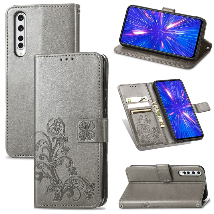 Four-leaf Clasp Embossed Buckle Mobile Phone Protection Leather Case with Lanyard & Card Slot & Wallet & Bracket Function, For OPPO A94 5G / F19 Pro+ 5G / Reno5 Z, For Motorola Moto G Power 2021, For OPPO A54 5G, For OPPO Realme C21                    ...