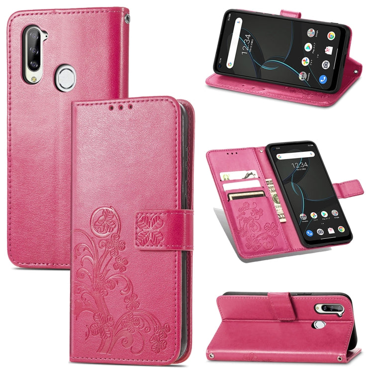Four-leaf Clasp Embossed Buckle Mobile Phone Protection Leather Case with Lanyard & Card Slot & Wallet & Bracket Function, For OPPO A94 5G / F19 Pro+ 5G / Reno5 Z, For Motorola Moto G Power 2021, For OPPO A54 5G, For OPPO Realme C21                    ...