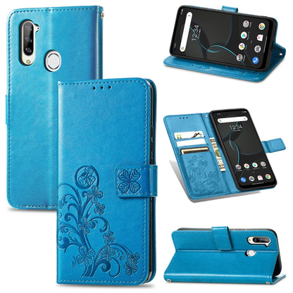 Four-leaf Clasp Embossed Buckle Mobile Phone Protection Leather Case with Lanyard & Card Slot & Wallet & Bracket Function, For OPPO A94 5G / F19 Pro+ 5G / Reno5 Z, For Motorola Moto G Power 2021, For OPPO A54 5G, For OPPO Realme C21                    ...