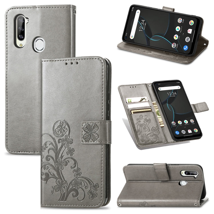 Four-leaf Clasp Embossed Buckle Mobile Phone Protection Leather Case with Lanyard & Card Slot & Wallet & Bracket Function, For OPPO A94 5G / F19 Pro+ 5G / Reno5 Z, For Motorola Moto G Power 2021, For OPPO A54 5G, For OPPO Realme C21                    ...