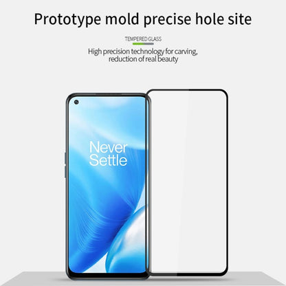 PINWUYO 9H 2.5D Full Screen Tempered Glass Film, For OnePlus Nord N200 5G