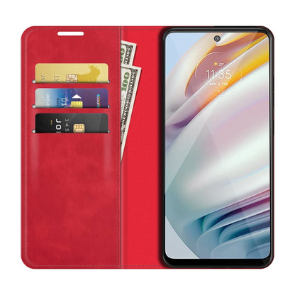 For Motorola Moto G60/G40 Fusion Retro-skin Business Magnetic Suction Leather Case with Holder & Card Slots & Wallet, For Motorola Moto G60/G40 Fusion