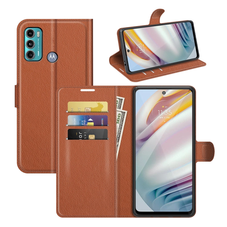 For Motorola Moto G60/G40 Fusion Litchi Texture Horizontal Flip Protective Case with Holder & Card Slots & Wallet, For Motorola Moto G60/G40 Fusion