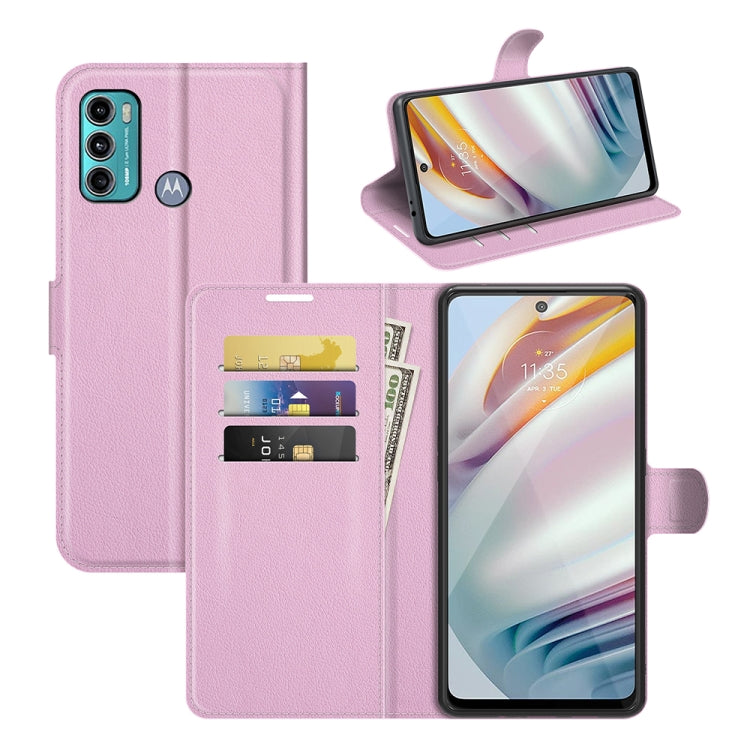For Motorola Moto G60/G40 Fusion Litchi Texture Horizontal Flip Protective Case with Holder & Card Slots & Wallet, For Motorola Moto G60/G40 Fusion