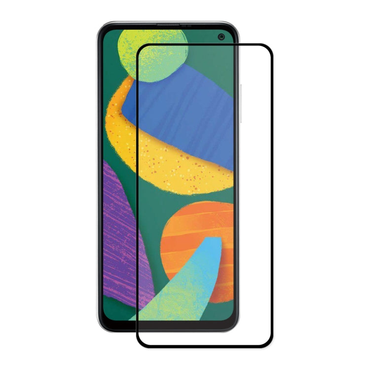 Full coverage tempered glass screen protector film with adhesive, 9H 2.5D