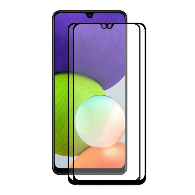 Full-coverage tempered glass screen protector with adhesive film for smartphone screen