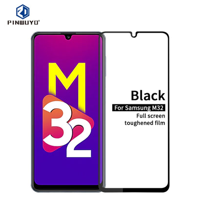 PINWUYO 9H 2.5D Full Screen Tempered Glass Film, For OPPO A16, For OPPO Reno6 Z, For Samsung Galaxy M32, For Motorola MOTO One 5G Ace