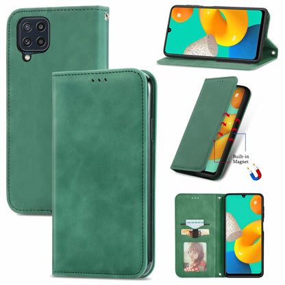 Retro Skin Feel Business Magnetic Horizontal Flip Leather Case with Holder & Card Slots & Wallet & Photo Frame, For Samsung Galaxy M32, For Samsung Galaxy A82 5G, For Samsung Galaxy A03s 164mm, For Sony Xperia 5 III