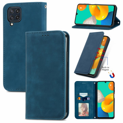 Retro Skin Feel Business Magnetic Horizontal Flip Leather Case with Holder & Card Slots & Wallet & Photo Frame, For Samsung Galaxy M32, For Samsung Galaxy A82 5G, For Samsung Galaxy A03s 164mm, For Sony Xperia 5 III