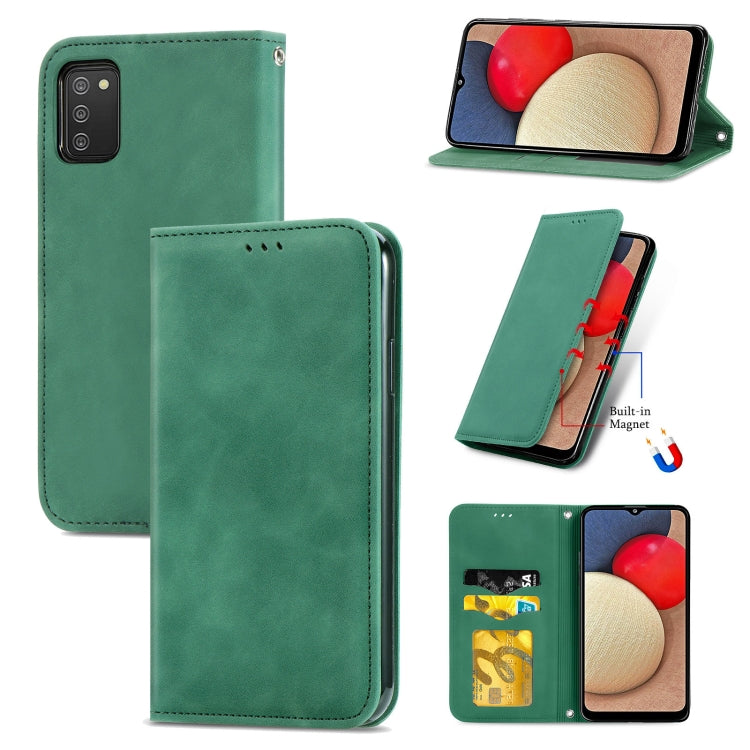 Retro Skin Feel Business Magnetic Horizontal Flip Leather Case with Holder & Card Slots & Wallet & Photo Frame, For Samsung Galaxy M32, For Samsung Galaxy A82 5G, For Samsung Galaxy A03s 164mm, For Sony Xperia 5 III