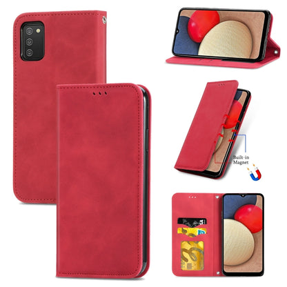 Retro Skin Feel Business Magnetic Horizontal Flip Leather Case with Holder & Card Slots & Wallet & Photo Frame, For Samsung Galaxy M32, For Samsung Galaxy A82 5G, For Samsung Galaxy A03s 164mm, For Sony Xperia 5 III