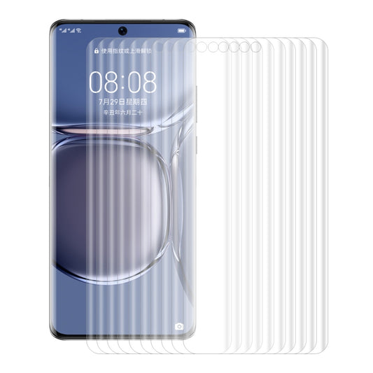 Curved full-coverage PET screen protector film set, clear protective layer for phone display