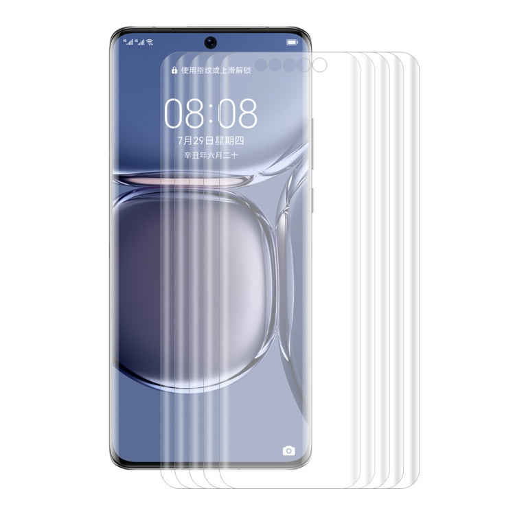3D curved full-coverage PET screen protector film, clear set for smartphone