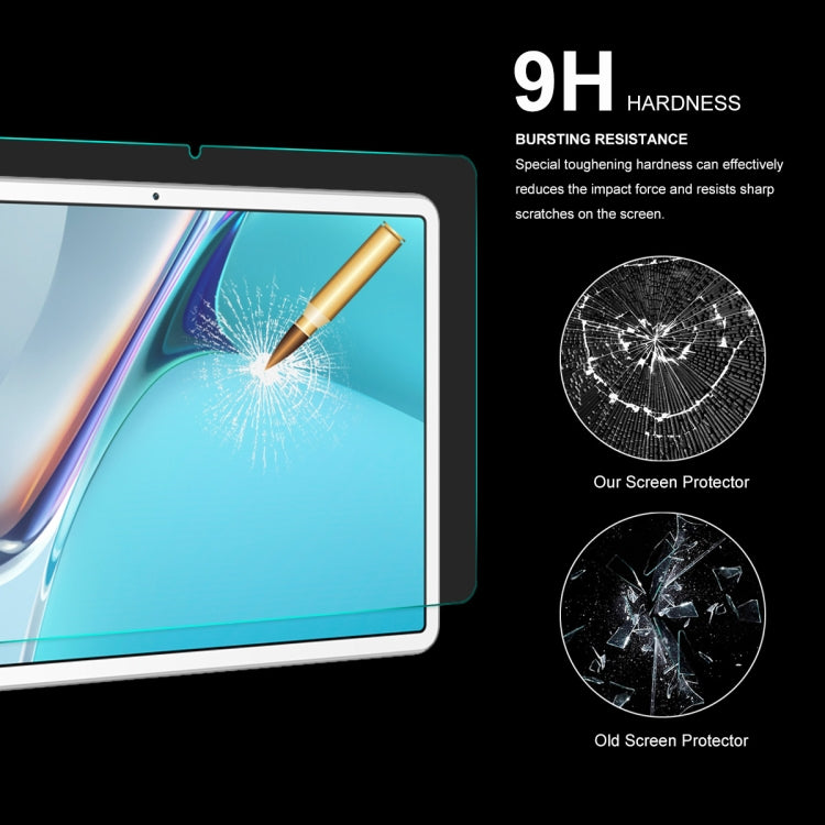 Tempered glass screen protector with 9H hardness and scratch burst resistance