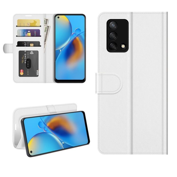 White flip wallet phone case with card slots and holder for phone protection