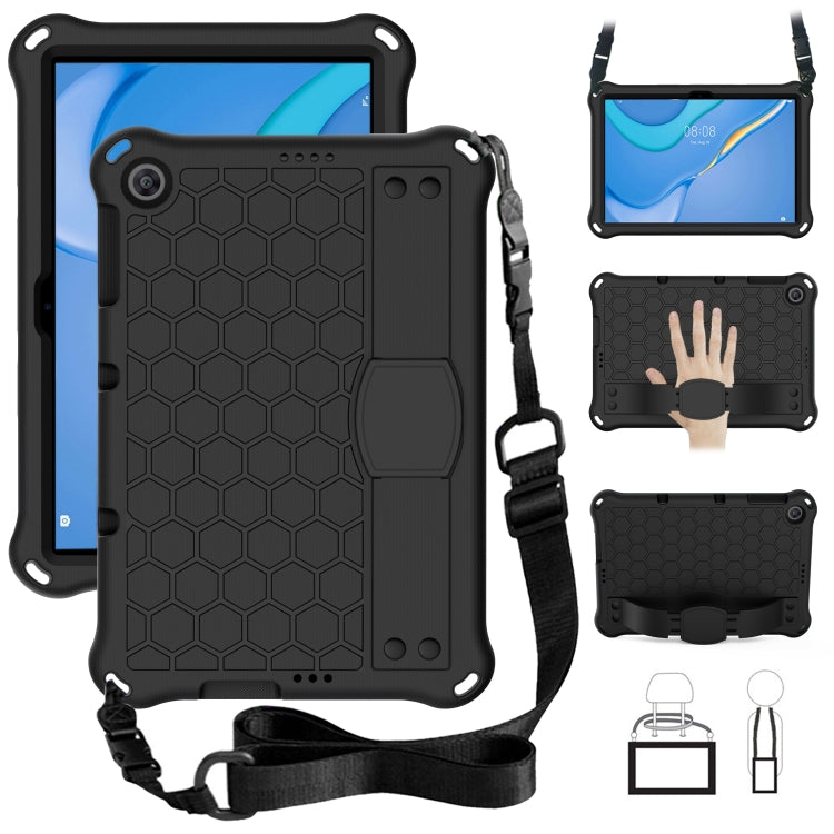 Honeycomb Design EVA + PC Material Four Corner Anti Falling Protective Shell with Strap, For Huawei MediaPad T10 9.7 / T10 10.1