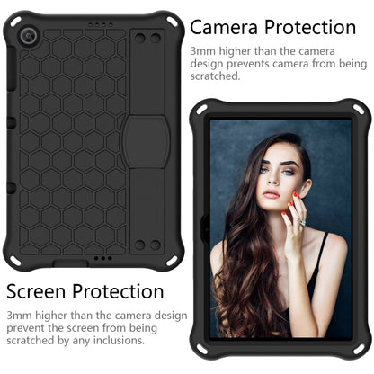 Honeycomb Design EVA + PC Material Four Corner Anti Falling Protective Shell with Strap, For Huawei MediaPad T10 9.7 / T10 10.1