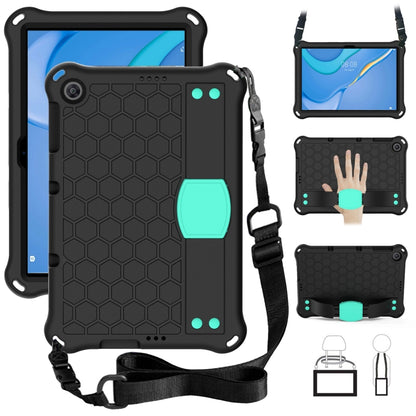 Honeycomb Design EVA + PC Material Four Corner Anti Falling Protective Shell with Strap, For Huawei MediaPad T10 9.7 / T10 10.1