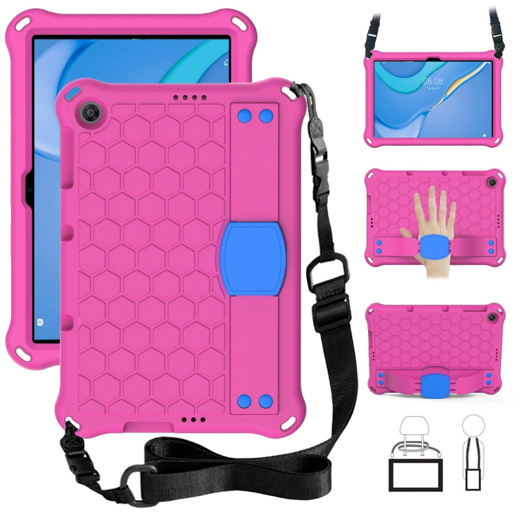 Honeycomb Design EVA + PC Material Four Corner Anti Falling Protective Shell with Strap, For Huawei MediaPad T10 9.7 / T10 10.1