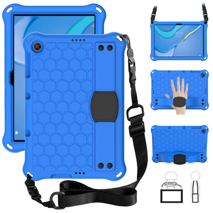 Honeycomb Design EVA + PC Material Four Corner Anti Falling Protective Shell with Strap, For Huawei MediaPad T10 9.7 / T10 10.1