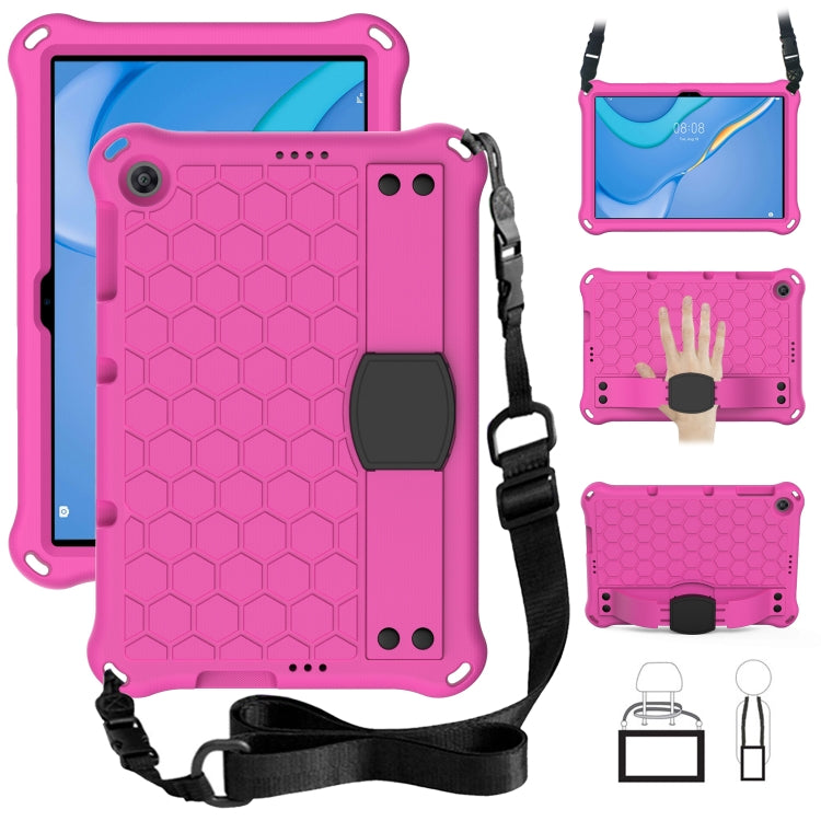 Honeycomb Design EVA + PC Material Four Corner Anti Falling Protective Shell with Strap, For Huawei MediaPad T10 9.7 / T10 10.1