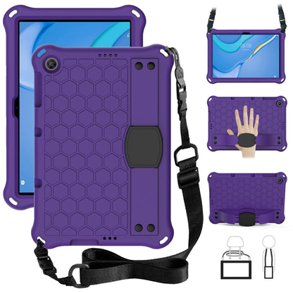 Honeycomb Design EVA + PC Material Four Corner Anti Falling Protective Shell with Strap, For Huawei MediaPad T10 9.7 / T10 10.1