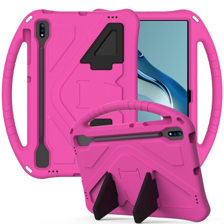 EVA Flat Anti Falling Protective Case Shell with Holder, For Huawei MatePad Pro 12.6 2021
