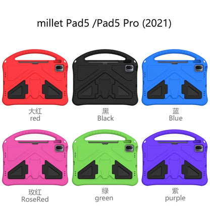 EVA Flat Anti Falling Protective Case Shell with Holder, For Xiaomi Pad 5 / Pad 5 Pro 2021