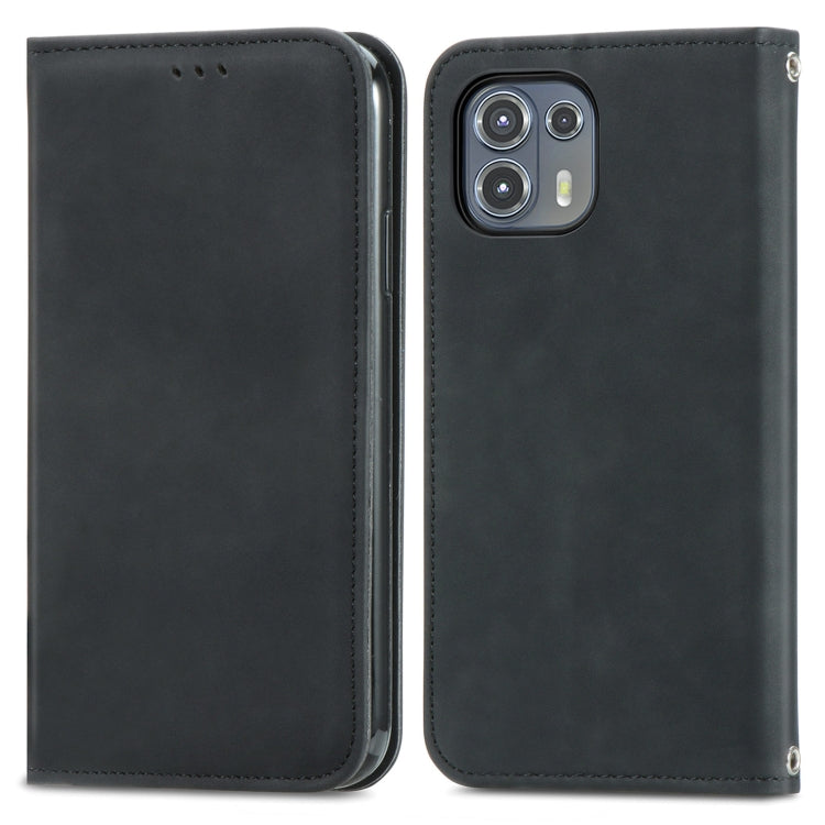 Retro Skin Feel Business Magnetic Horizontal Flip Leather Case With Holder & Card Slots & Wallet & Photo Frame, For Motorola Edge 20 Lite, For Motorola Edge 20 Pro, For Motorola Edge 20