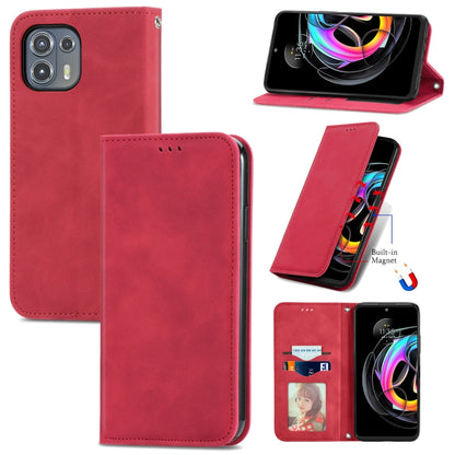 Retro Skin Feel Business Magnetic Horizontal Flip Leather Case With Holder & Card Slots & Wallet & Photo Frame, For Motorola Edge 20 Lite, For Motorola Edge 20 Pro, For Motorola Edge 20