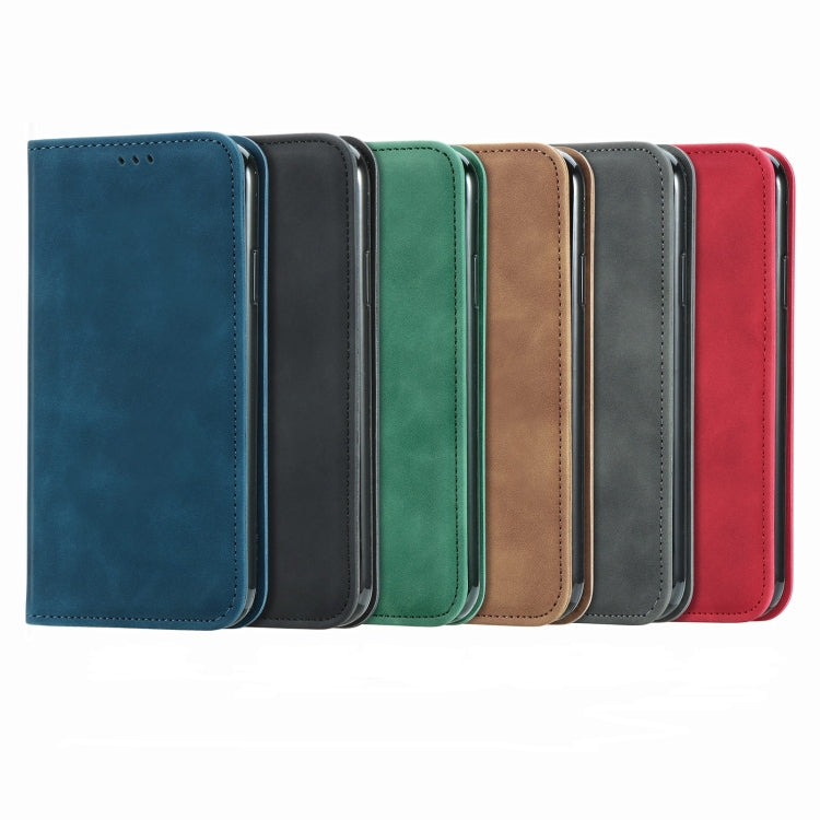Retro Skin Feel Business Magnetic Horizontal Flip Leather Case With Holder & Card Slots & Wallet & Photo Frame, For Motorola Edge 20 Lite, For Motorola Edge 20 Pro, For Motorola Edge 20