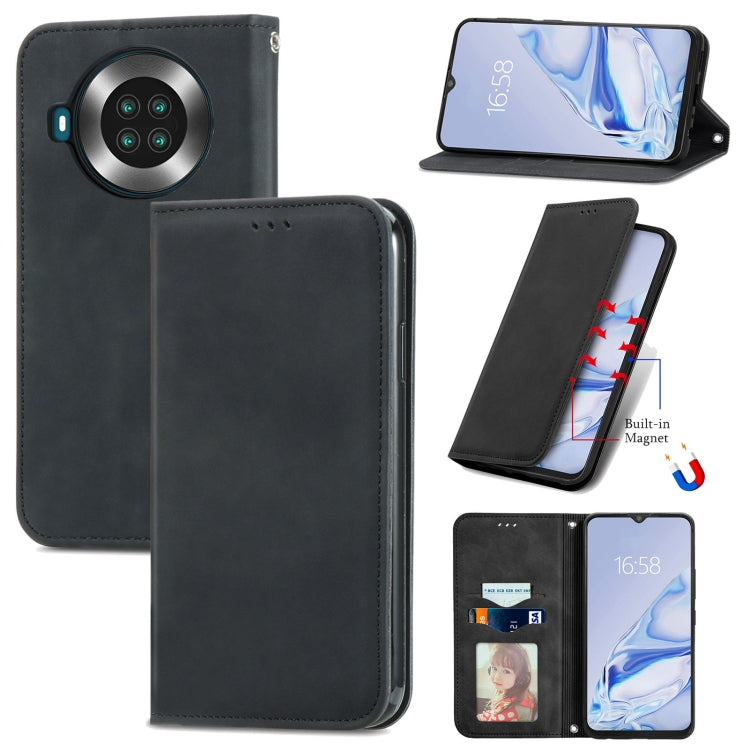 Retro Skin Feel Business Magnetic Horizontal Flip Leather Case with Holder & Card Slots & Wallet & Photo Frame, For Nokia C01 Plus, For Nokia  XR 20, For Huawei Maimang 10 SE, For Cubot Note 20, For Alcatel 1S 2021, For ZTE Nubia Z30 Pro               ...