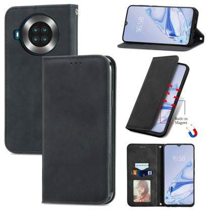 Retro Skin Feel Business Magnetic Horizontal Flip Leather Case with Holder & Card Slots & Wallet & Photo Frame, For Nokia C01 Plus, For Nokia  XR 20, For Huawei Maimang 10 SE, For Cubot Note 20, For Alcatel 1S 2021, For ZTE Nubia Z30 Pro               ...