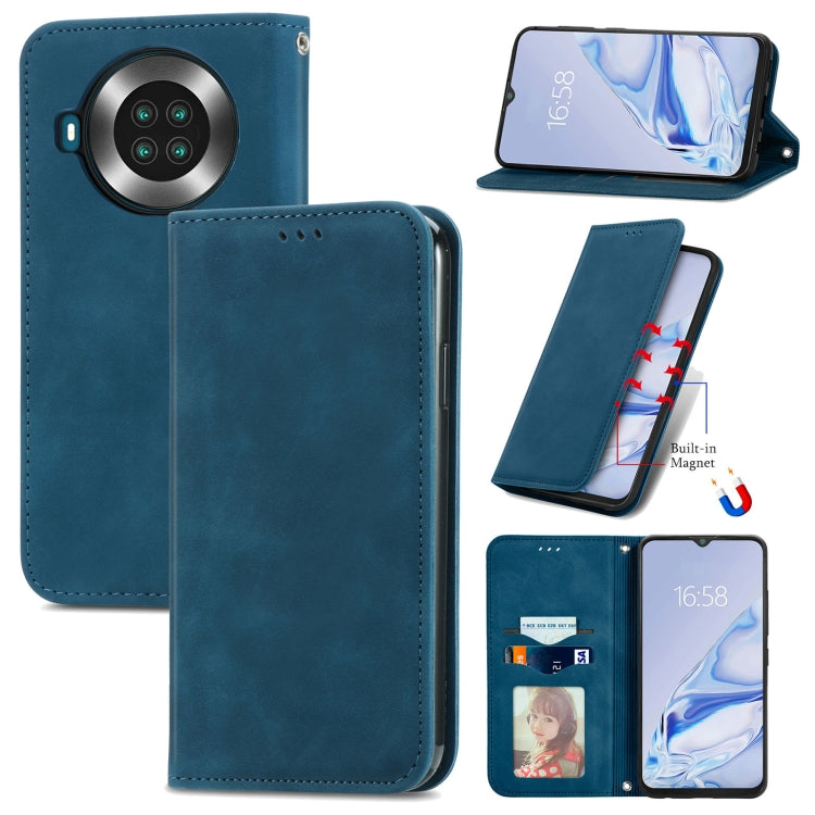 Retro Skin Feel Business Magnetic Horizontal Flip Leather Case with Holder & Card Slots & Wallet & Photo Frame, For Nokia C01 Plus, For Nokia  XR 20, For Huawei Maimang 10 SE, For Cubot Note 20, For Alcatel 1S 2021, For ZTE Nubia Z30 Pro               ...